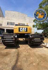 Offre Spéciale Prix Bas – Excavatrice Amphibie d'Occasion Caterpillar 320C 320D de 20 Tonnes avec Pontons Latéraux et en Excellent État - Product Image 5