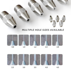 New SS304 High Bullet-shaped Linear Nozzle Column Cleaning <b>Spray</b> Car Surface <b>Cleaner</b> - Product Image 4