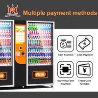 Vendeur automatique en gros de collations Automatique de combo intelligent pour les aliments et les boissons