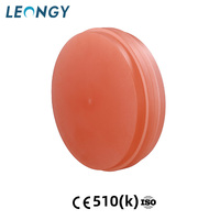 Base de Prótesis Dental LEONGY con Excelente Elasticidad y Proceso de Fresado Sencillo, Disco de Resina Flexible CAD CAM