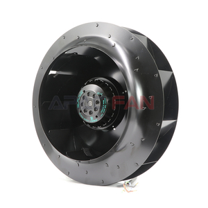 Ventilateur centrifuge industriel R2E280-AE52-05 280 mm 230 V CA 2450 tr/min 1350 CFM 300 W à rotor externe pour unités d'air frais - Product Image 1