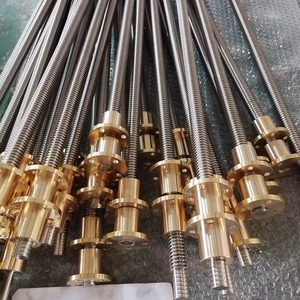 3D プリンターのネジ棒、ステンレス鋼の工作機械のネジ棒、固定具、リフティングトランスミッションフランジナット - Product Image 3