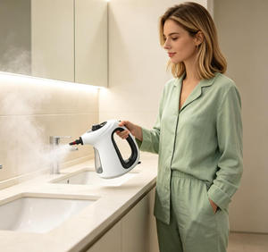 Limpiador a Vapor Portátil Eléctrico de Mano, Suministro a Granel, AC220-240V 1500W, Salida de Vapor Estable de 3 Bares, para Grasa de Cocina y Azulejos del Hogar - Product Image 1