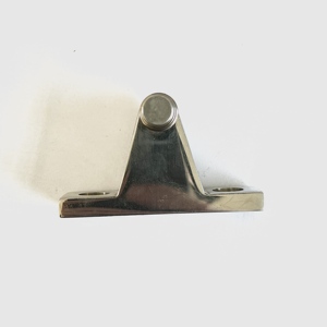 Charnières de pont en acier inoxydable ISURE MARINE avec goupille amovible rapide, glissières de montage, montage d'auvent, type de charnière triangulaire - Product Image 4