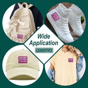 Parche bordado termoadhesivo de 3 pulgadas con la frase 'Raising My Husband Is Exhausting' para gorras y ropa - Product Image 4