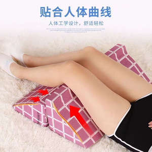 ที่นอนทรงสามเหลี่ยมสำหรับผู้สูงอายุที่นอนติดเตียง หมอนสำหรับพลิกตัวใช้ในบ้าน แผ่นรองข้าง แผ่นรองพยาบาล หมอนพิงหลัง - Product Image 4