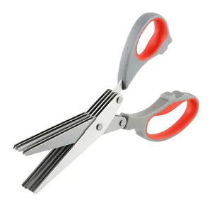 New Trending Online Shop online Hot Sale High Quality Kitchen Accessories Five-layers Kitchen Vegetables Onion Shears scissors