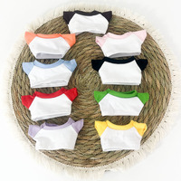 T-shirt ours en peluche, porte-clés décoratif, petite poupée mignonne, cadeau personnalisable avec LOGO