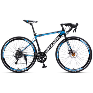 Bicicleta de carretera Gunflower 700C, tipo estándar, cuadro rígido, bicicleta de carreras con frenos de disco dobles para niños, niñas y estudiantes. - Product Image 2