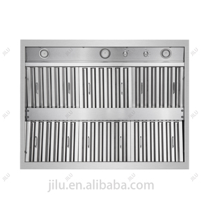 High Quality Stainless Steel Range Hood for Kitchen <b>Barbecue</b> Large Suction Low Noise Vented Exhaust for Household Use Range Hood - Product Image 5