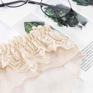 ชุดชั้นในลูกไม้เซ็กซี่กลวงสำหรับผู้หญิงไร้รอยต่อเป้าตาข่ายโปร่งแสงยั่วยวนยกสะโพก - Product Image 4