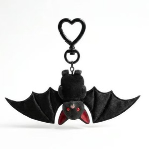 ميدالية مفاتيح على شكل خفاش لطيف ثلاثي الأبعاد، بتصميم قلب، مستوحاة من الجماليات الداكنة والجوثية، مجوهرات عتيقة، هدايا لعيد الهالوين - Product Image 2