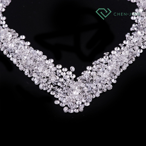 1mm 2mm 3mm 4mm 5mm ホワイト スモール DE VVS VS ラボグロウンダイヤモンド ラウンドメレサイズ HPHT CVD 販売用ルースラボダイヤモンド - Product Image 2