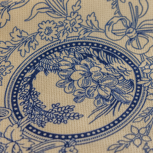 Màu Xanh Và Trắng Sứ In Rèm Mới Trung Quốc In Màn Rèm Phòng Khách Hộ Gia Đình Hoàn Thành Rèm - Product Image 5