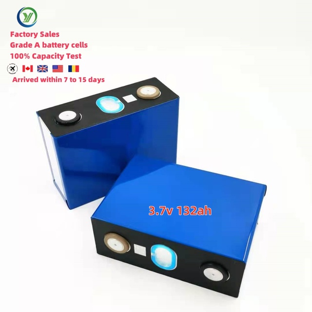Top Quality Low Price 3.7V 132Ah Rechargeable Lithium Ion NMC Battery Prismatic Cell High Rate 132Ah 105Ah Li-Ion Battery for Ev