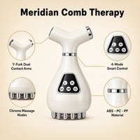 Brosse de massage électrique sans fil à piles au lithium alimentée par USB, outil Gua Sha multifonctionnel, soin automatique du corps à domicile