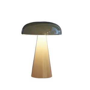 Mushroom Desk Lamp <b>Led</b> Rechargeable Warm White <b>Light</b> Adjustable Color <b>Night</b> <b>Light</b> For Bedside Modern Design - Product Image 1