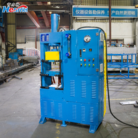 Máquina de laminación de paneles de aluminio corrugado para la fabricación de muestras de paneles de aluminio corrugado, máquina de prensado en caliente y en frío