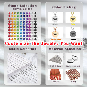 Vòng Tay Cho Nữ Cô Dâu Ấn Độ Đám Cưới Thời Trang Bộ Trang Sức 4 Món Zircon Cho Thiếu Nữ - Product Image 5