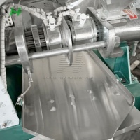 Presse à huile commerciale à vis 6LY-80 en acier carbone et inoxydable pour le traitement des arachides, du soja et l'extraction d'huile de noix de coco