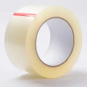 OEM Nhà Máy Giá màu rõ ràng dính biểu tượng tùy chỉnh dính <span class=keywords><strong>OPP</strong></span> băng trong suốt Bopp bao bì băng cho carton niêm phong - Product Image 6