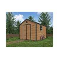 Cabane Modulaire Préfabriquée Portable Isolée Imperméable et Mobile Shed Tiny House WooWild |   Maison mobile intelligente à énergie solaire en HDPE