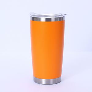 Solid Matte Color Cup Mug 20Oz Pink Black <b>Hot</b> Pink Purple Red Yellow Green Turquoise White Orange Cup Mug ASM25 - Product Image 6
