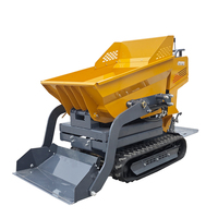 Schnelle Lieferung Mini Dumper Crawler Transporter Benutzer definierte Farbe Compact Dump Truck Großhandel Micro Mini Dumper Truck