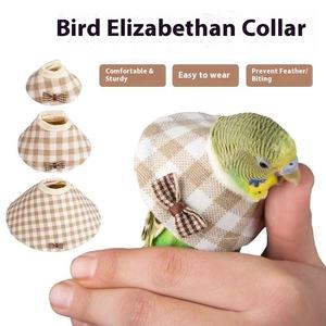 Elizabethan Collar für Papageien-Anti-Biting & Feather Zupf schutz Verstellbare Vogelhals stütze zur Wiederherstellung von Verletzungen - Product Image 3
