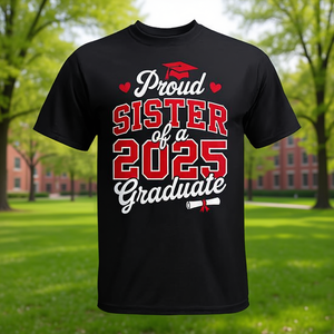 Orgogliosa sorella di un laureato del 2025 - Maglietta per la laurea - Product Image 3