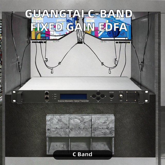 Guangtai FTTP Multi-port Output 1550nm External Modulation 47~862MHz