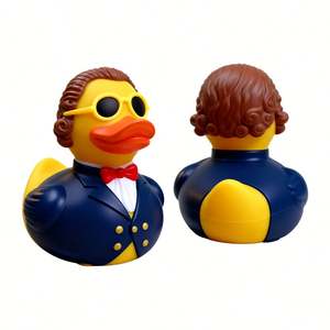 Jouet promotionnel 2025 : Canard en caoutchouc mignon et coloré pour le bain, jouet aquatique pour enfants, idéal pour soulager le stress - Product Image 2
