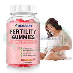 Etiqueta privada Probióticos Soporte de fertilidad Gummies Suplementos Prenatal Vitamina Multivitaminas Fertilidad Gummies Gummy para mujeres - Product Image 1