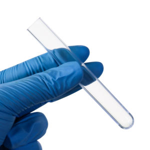 Tube à essai en verre borosilicate à fond rond et paroi épaisse, à bouche plate, résistant aux hautes températures, différentes tailles pour laboratoire - Product Image 1