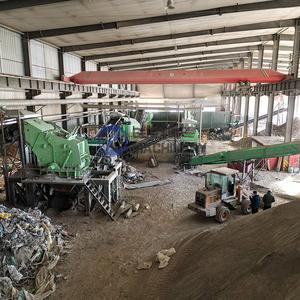 Organic-inorganic Mixtures Treatment Equipment MSW Sorting Shredding and RDF Processing Line Landfill Garbage Sorting <b>Machine</b> - Product Image 3