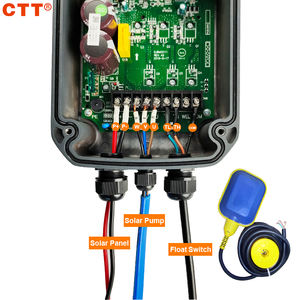 Bomba de Circulación de Agua <span class=keywords><strong>Solar</strong></span>, <span class=keywords><strong>Kit</strong></span> de Bomba de Agua <span class=keywords><strong>Solar</strong></span> para Pozos Profundos con Panel <span class=keywords><strong>Solar</strong></span>, Tipo Híbrido, Utiliza Voltaje de CA y CC - Product Image 5