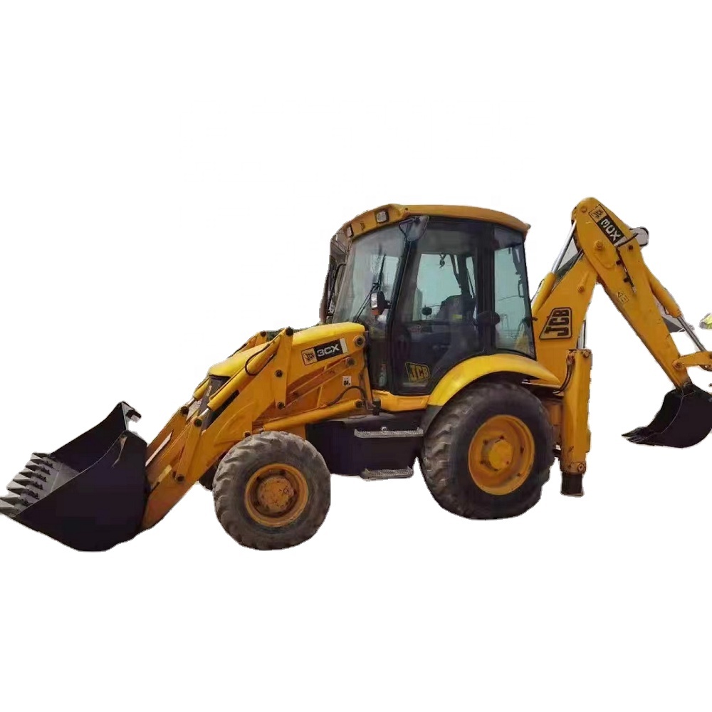 4x4ホイールフロント中古ローダーJCB3CXトラクター