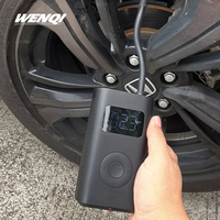 Gonfleur de pneus intelligent avec 4 modes, affichage numérique pour voiture, moto, vélo, ballons, avec écran LCD et lumière LED