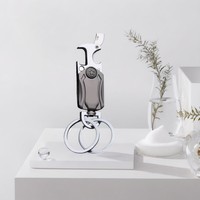 Nouveau porte-clés mousqueton multifonction pour homme, en alliage de zinc métallique de haute qualité, léger, écologique, de luxe, personnalisé