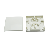 FTTH Fiber Optic Terminal Box 2 Port SC/LC Type 2 Core Mini Optic Terminal ODF Box Indoor