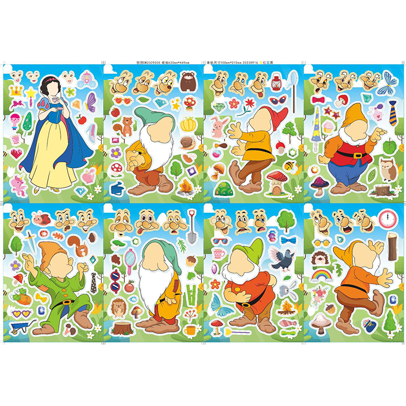 Buy Snow White And Seven Dwarfs Decorations Ideal for Theme Parks |  Alibaba.com