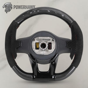 Alcantara roda kemudi olahraga serat karbon, untuk Mercedes Benz X164 X166 CLS W219 W204 W205 CLA X118 C118 C238 GL W212 C63 AMG - Product Image 6