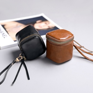 Hanging Decoration Leather Retro Style Bag Shape <b>Car</b> Decoration - Product Image 1