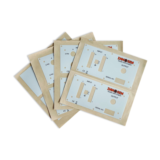 Factory Made Customized PC Control Panel Sticker with Bulge Transparent Window Label Tear-resistant Waterproof Printing