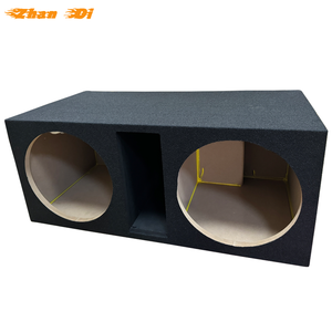 <span class=keywords><strong>Caja</strong></span> Vacía para Altavoz de Coche de 12 Pulgadas, Dos en Uno, HDF, <span class=keywords><strong>Caja</strong></span> Vacía para Subwoofer de Bajos - Product Image 1