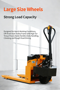 מלגזה הידראולית חדשה במשקל 3 טון, מלגזת משטחים הידראולית, מלגזה טלסקופית, עגלת הובלה הידראולית - Product Image 3