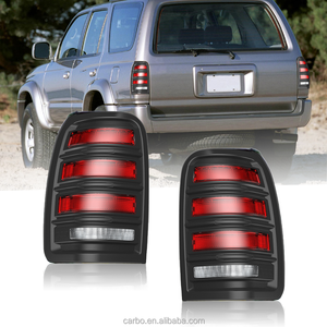 ชุดไฟท้าย LED สำหรับรถยนต์ AURON Toyota 4Runner ปี 1996-2002 แบบใส เสียบใช้งานได้ทันที 12V 36W 6000K 6000 ลูเมนส์ ไฟท้ายสีแดง/ไฟเลี้ยว - Product Image 4