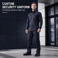 Costume d'uniforme de sécurité tactique pour hommes, personnalisé, en coton, impression numérique, service OEM