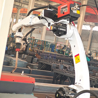 Robot de soudage industriel intelligent à 6 axes Raintech, à commande PLC, pour soudage à l'arc immergé MIG avec suivi de joint - Ventes Flash