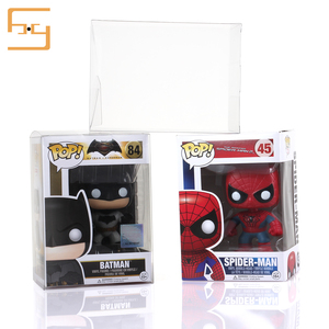 Shenzhen Manufacturer 4'' PET Clear POP Protector Funko Display Box Packaging PET Plastic Transparent Box Protector